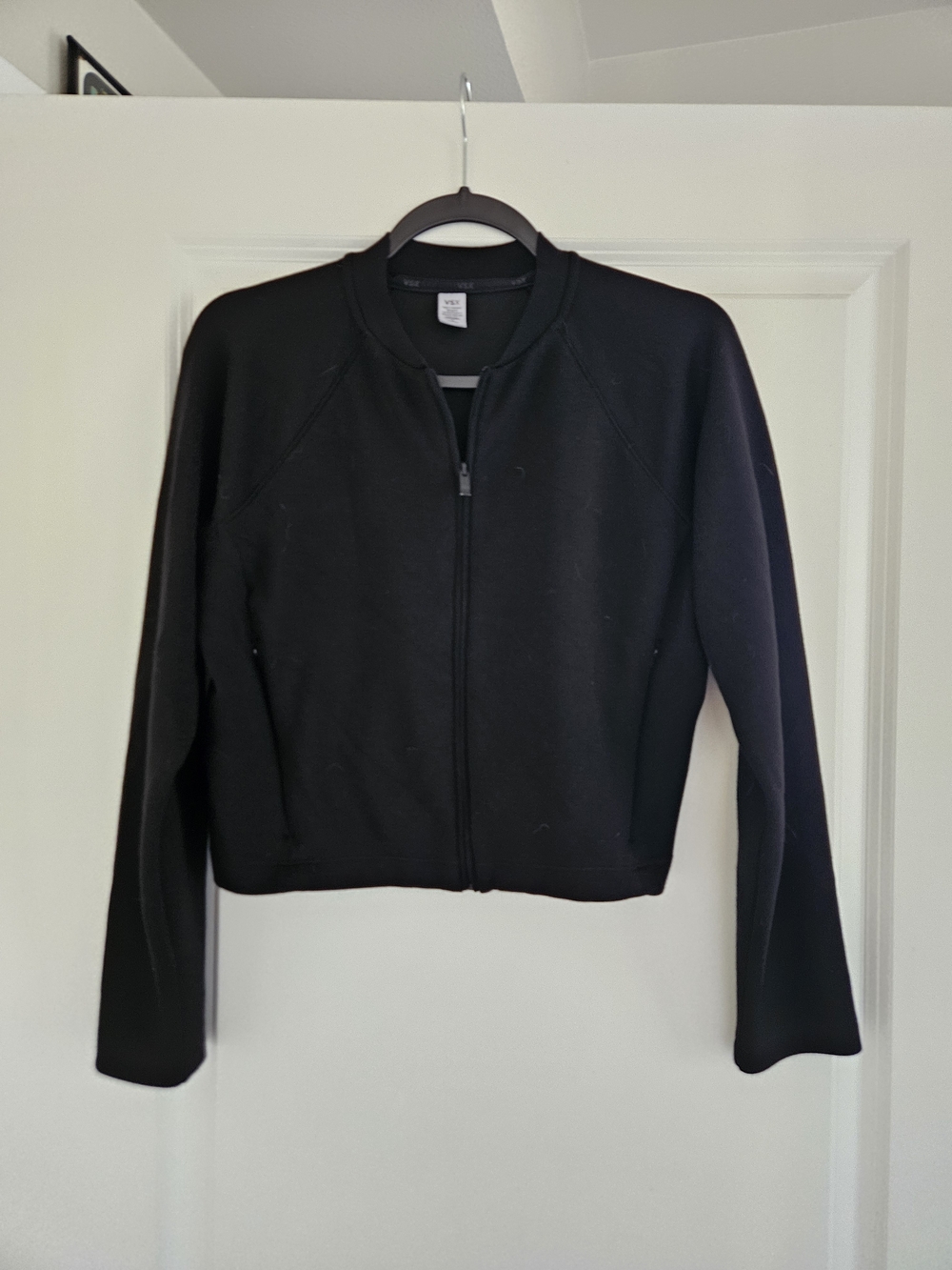 Victoria Secret VSX Black Athletic Full Zip Sweater